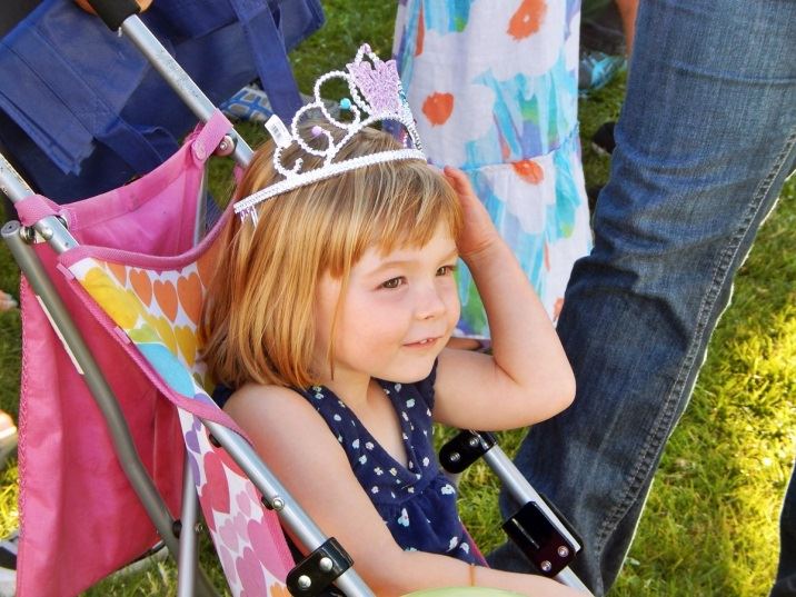 Little Girl in a Tiara